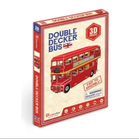 3D Puzzle Double Decker Bus