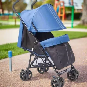 Baby Push Chair Stroller | Black/Blue