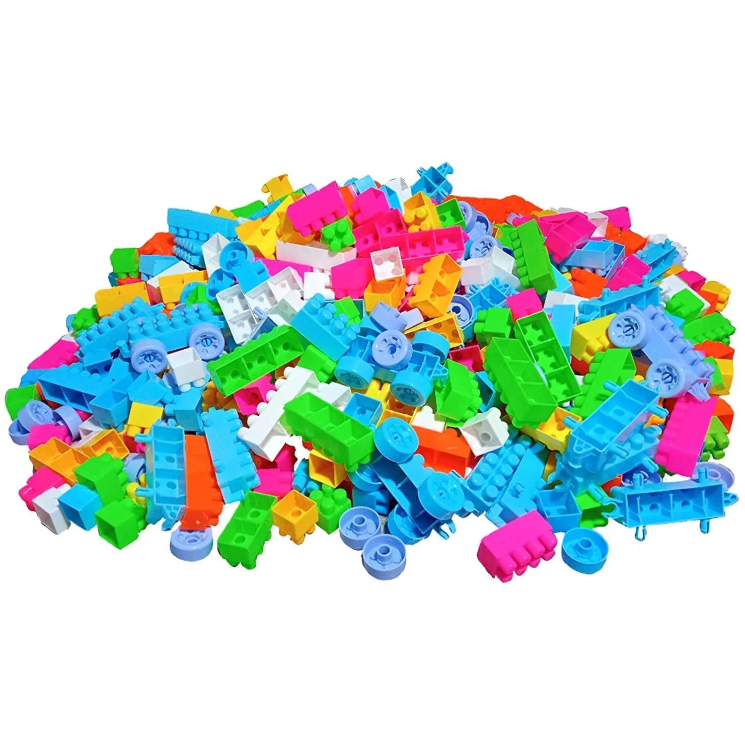 Humming Bird Building Blocks Toys for Kids Educatinal and Learning Puzzle Games for Kids Girls & Boys Preschool Children -110 Pcs Bag, Multicolor