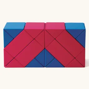 Naef Ponte Stacking Shapes - Red & Blue