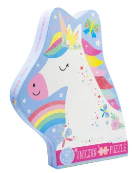 Rainbow Unicorn  Shaped Jigsaw 40pc