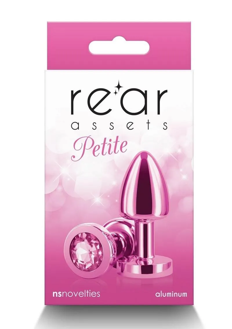 Deluxe Petite Aluminum Anal Plug for Rear Assets