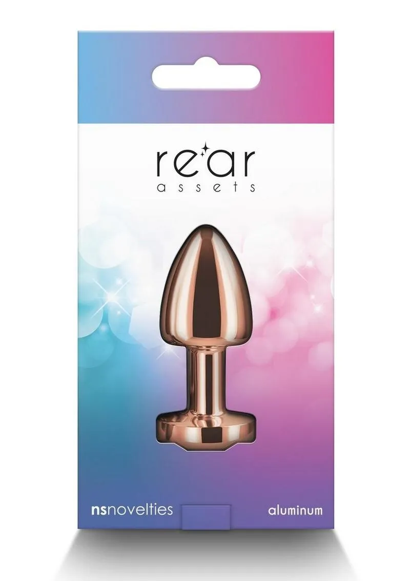 Deluxe Petite Aluminum Anal Plug for Rear Assets