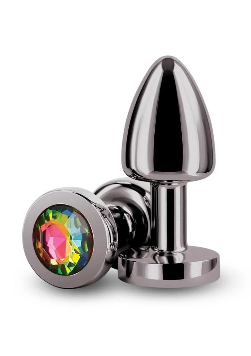 Deluxe Petite Aluminum Anal Plug for Rear Assets