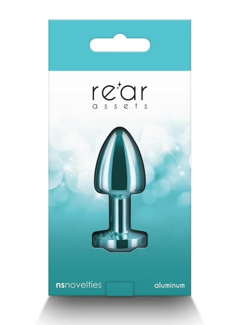 Deluxe Petite Aluminum Anal Plug for Rear Assets