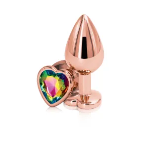 Rear Assets Rose Gold Heart Medium Rainbow