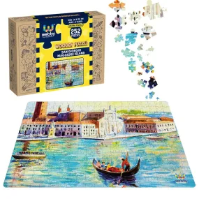 San Giorgio Maggiore Island Wooden Jigsaw Puzzle, 252 Pieces