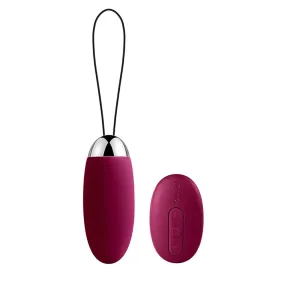 Svakom Silicone Purple Rechargeable Mini Bullet Vibrator with Remote