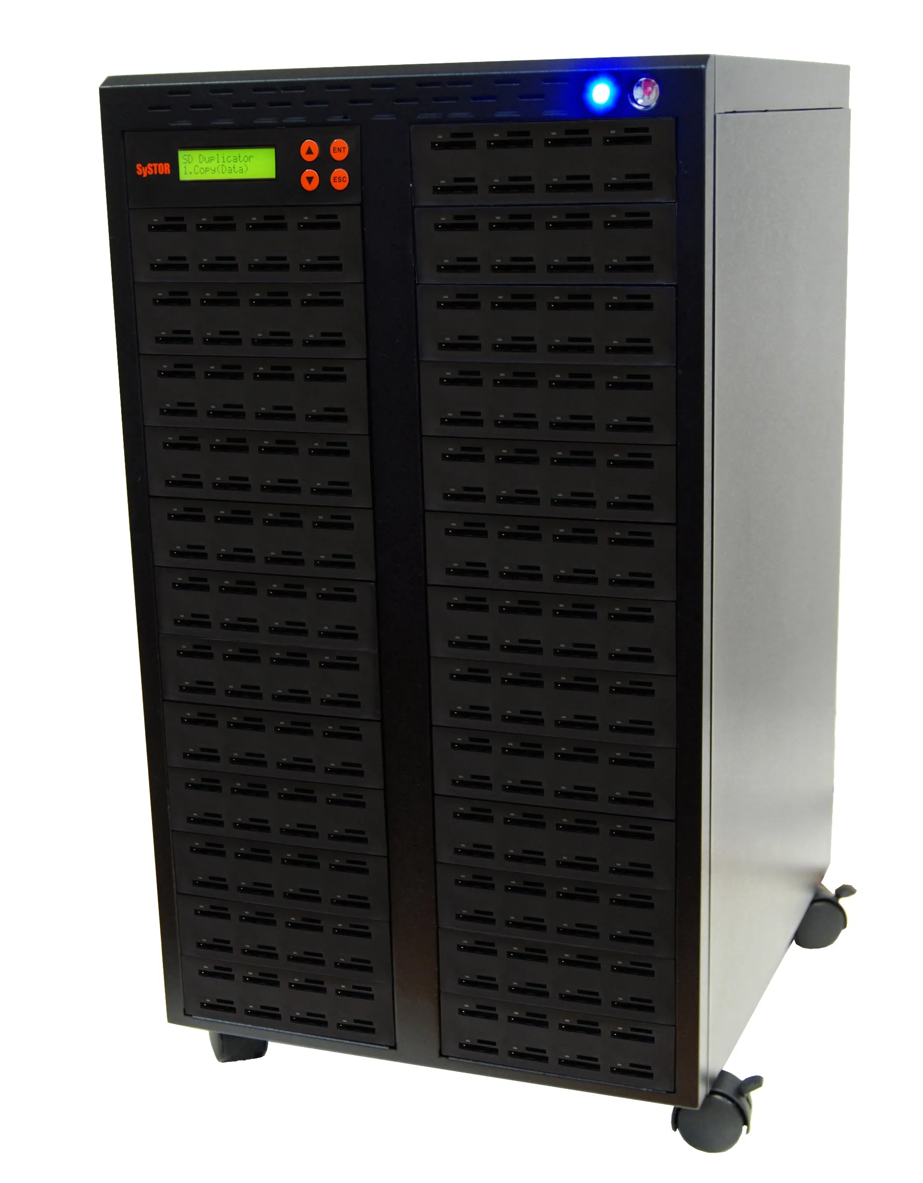 Systor 1 to 199 Multiple SD/MicroSD Drive Duplicator & Sanitizer - SYS-SD-199