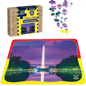 Washington Monument Wooden Jigsaw Puzzle, 108 Pieces